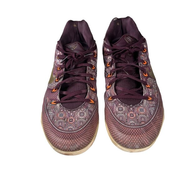 Nike Shoes Kobe 9 EM Low Silk Sz 12.5 Men\'s - Merlot Red Metallic Gold [NO‎ BOX] main image 9